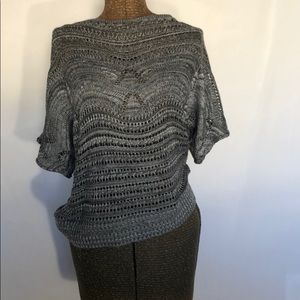 Gray Knit Women's Sweater
